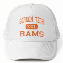 Gordon Tech - Rams - High - Chicago Illinois hats