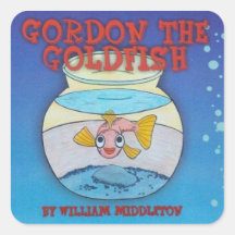 GORDON THE GOLDFISH STICKERS
