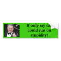 Gore bumper stickers