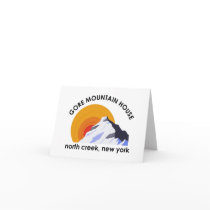 Gore Mountain House Note Card by amyagneta Gore Mountain House Note Card