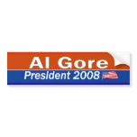 Gore President Bumper Sticker