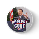Gore Re-elect Button 