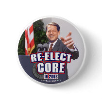 Gore Re-elect Button 