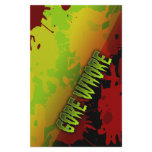 Gore Whore Blood Splatter Horror stationery