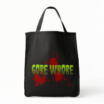 Gore Whore Zombie Blood Halloween bags by CandyRazor Gore Whore Zombie Blood Halloween bags
