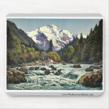 Gorge of the Lutschine River, Bernese Oberland, Sw Mouse Pads