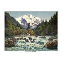 Gorge of the Lütschine River, Switzerland posters