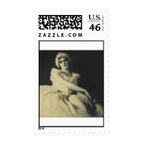 gorgeous 1920 actress in stamp