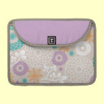 Gorgeous Abstract Floral Laptop Bag macbook sleeves