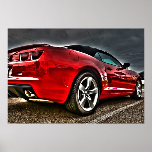 Gorgeous Chevy Camaro Poster | Zazzle