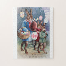 Gorgeous Easter Bunny Parade Puzzle