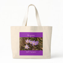 Gorgeous Fall Crocuses bags by codfishlady Gorgeous Fall Crocuses bags
