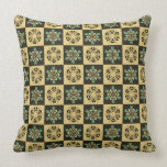 Gorgeous Floral Abstract Throw Pillow