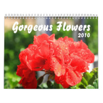 Gorgeous Flowers Calendar