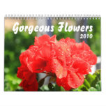 Gorgeous Flowers Calendar