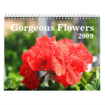 Gorgeous Flowers Calendar