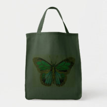 GORGEOUS GARDEN BUTTERFLY TOTE BAG