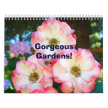 Gorgeous Gardens! Calenda Custom Flower Garden Calendars