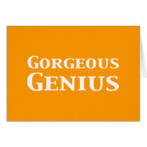 Gorgeous Genius Gifts Greeting Cards