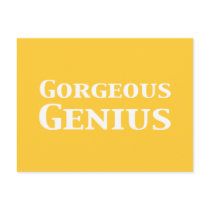 Gorgeous Genius Gifts Post Cards