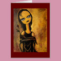 Gorgeous Girls-Chanson Card (C17) by pocketsfulloflove Gorgeous Girls-Chanson Card (C17)