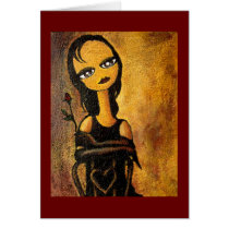 Gorgeous Girls-Chanson Card (C17) by pocketsfulloflove Gorgeous Girls-Chanson Card (C17)