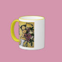 Gorgeous Girls, Flower Girl Mug (M14) by pocketsfulloflove Gorgeous Girls, Flower Girl Mug (M14)