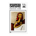 Gorgeous Girls My Violin Stamp (P15)