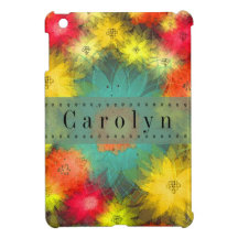 Gorgeous Grunge Floral Mini iPad Case Case For The iPad Mini