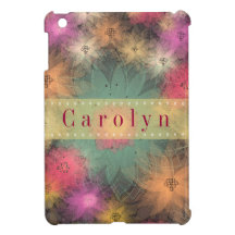 Gorgeous Grunge Floral Mini iPad Case Cover For The iPad Mini
