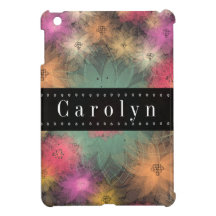Gorgeous Grunge Floral Mini iPad Case Case For The iPad Mini