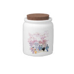 Gorgeous Japanese Cherry Blossom Home Decor Candy Dish