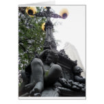 Gorgeous Lamp Post in Central Park New York Card