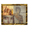 Gorgeous mosaic and freco canvas print by Atelier_Yoyita Gorgeous mosaic and freco canvas print