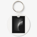 Gorgeous NASA image, the Moon lit by Earth-shine keychains