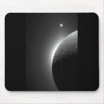 Gorgeous NASA image, the Moon lit by Earth-shine mousepads