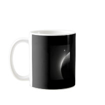 Gorgeous NASA image, the Moon lit by Earth-shine mugs by harlowandcompany Gorgeous NASA image, the Moon lit by Earth-shine mugs