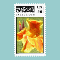 GORGEOUS ORANGE AND YELLOW FLOWER! postage by Karedesign4 GORGEOUS ORANGE AND YELLOW FLOWER! postage