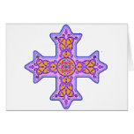 Gorgeous Pastel Coptic Cross cards
