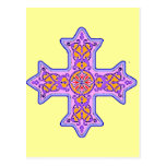 Gorgeous Pastel Coptic Cross Post Cards