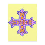 Gorgeous Pastel Coptic Cross Post Cards