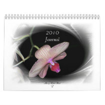 Gorgeous Petals-2009 Journal Wall Calendar