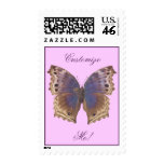 Gorgeous Purple Butterfly Stamps
