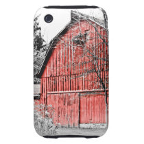 Gorgeous Red Barn Iphone 3 Tough Covers