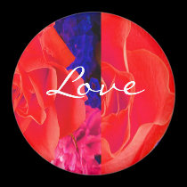 Gorgeous Red Red Rose II magnets