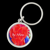 Gorgeous Red Red Rose IV keychains