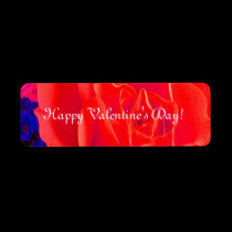Gorgeous Red Red Rose IX labels
