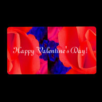 Gorgeous Red Red Rose V labels