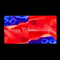 Gorgeous Red Red Rose VII labels