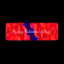 Gorgeous Red Red Rose XIII labels